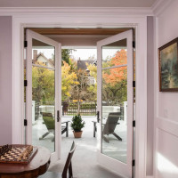 Standard Raised French Doors to Patio